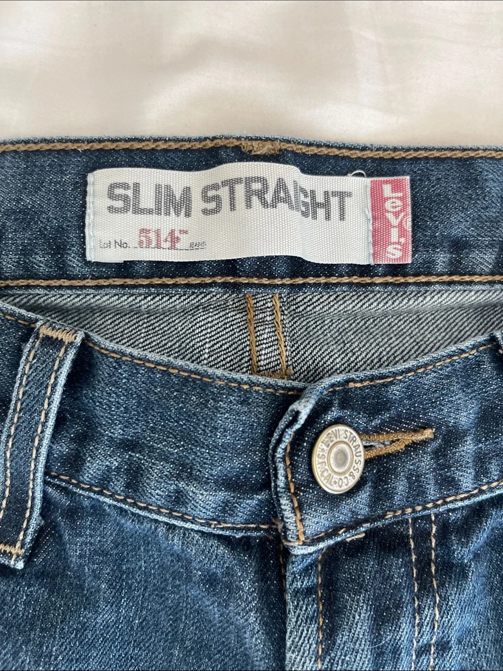 Levi's Men's Dark Blue Straight Jeans‎